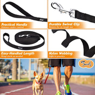 Black Puppy Training Leash