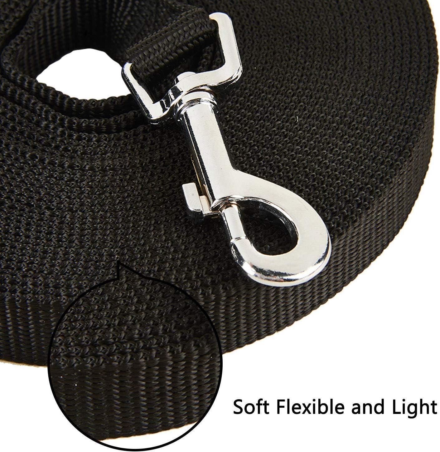 Black Puppy Training Leash