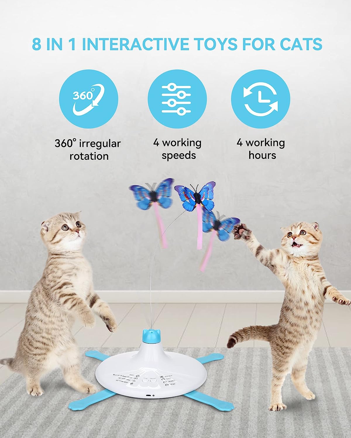 Indoor Cat Interactive Toys